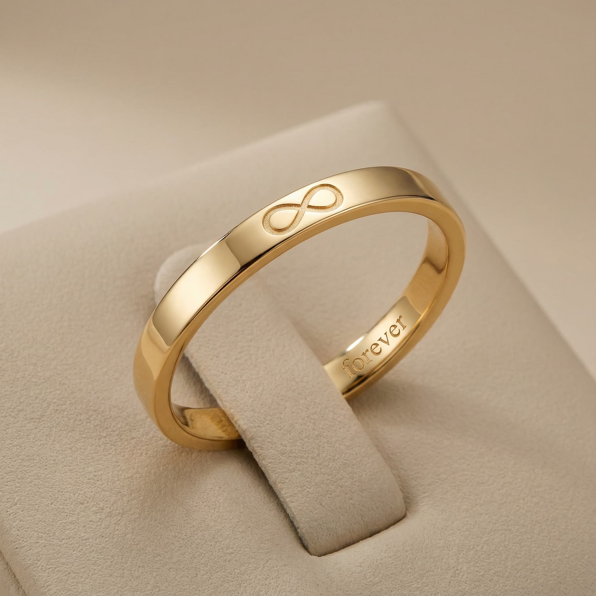 Forever Sonsuzluk İşaretli 925 Ayar Gümüş Yüzük